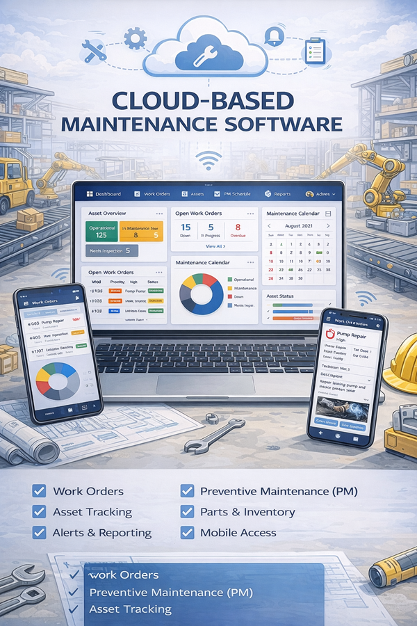 Cloud-based Maintenance software