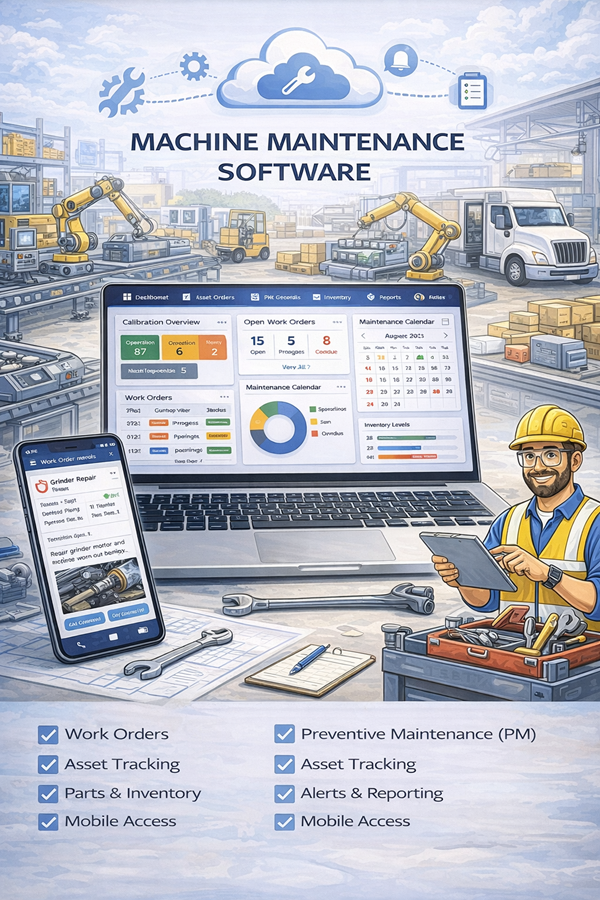 Machine Maintenance Software