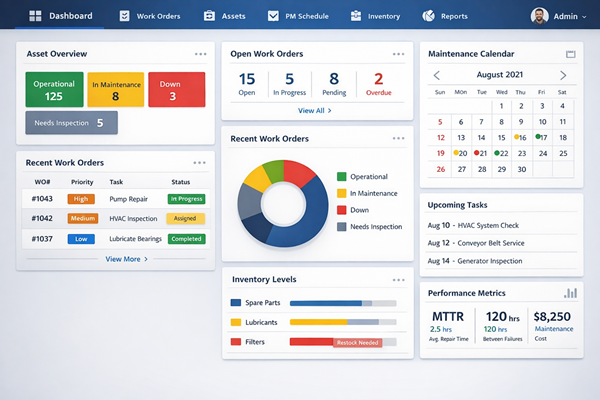 Maintenance tracking Software